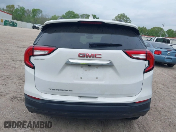 2022 GMC Terrain SLE with VIN 3GKALMEV2NL165876, listed as a IAAI auction lot 41893833 with Not provided miles and . Bid and sale history available at DreamBid. Image 16.