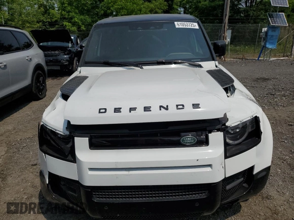 2024 Land Rover Defender X-Dynamic SE с VIN SALE27EUXR2245788, выставлен на аукционе Copart как лот 61053725 с пробегом 16 277 миль миль и Списание • Salvage title. История ставок и продаж доступна на DreamBid. Изображение 5.