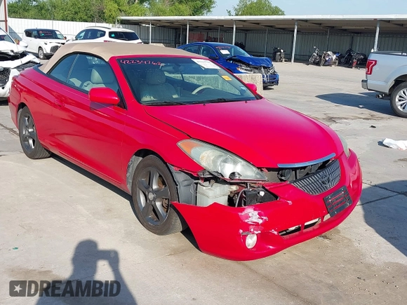 2004 Toyota Solara SE z VIN 4T1FA38P94U035625, wystawiony jako IAAI lot #42234762 z przebiegiem 130 830 mil mil oraz . Historia ofert i sprzedaży dostępna na DreamBid. Obrazek 1.