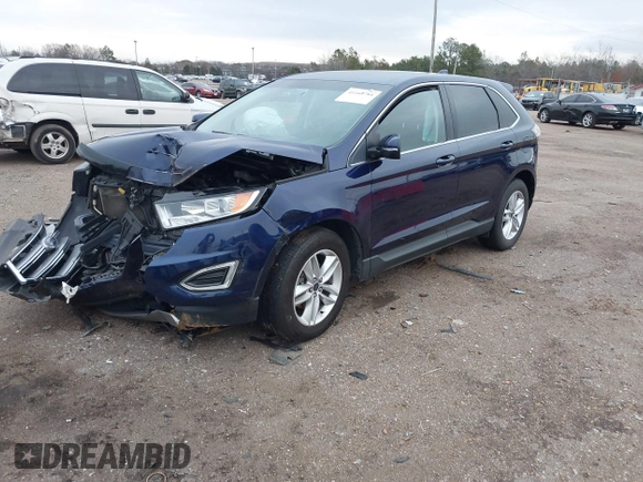2016 Ford Edge SEL with VIN 2FMPK3J97GBB02701, listed as a IAAI auction lot 41104784 with 95,510 mi miles. Bid and sale history available at carsss.com. Image 16.