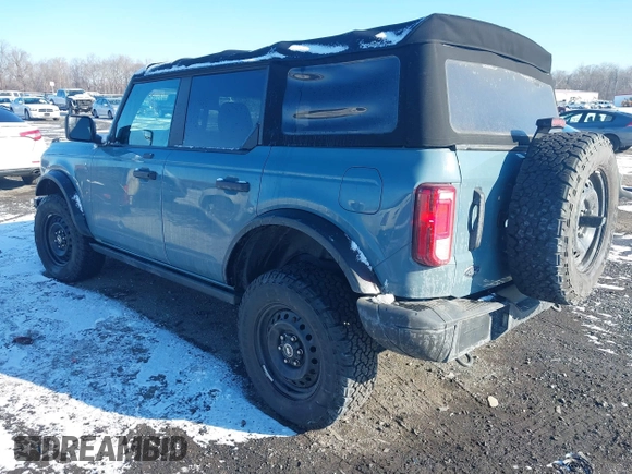 2021 Ford Bronco with VIN 1FMEE5BH2MLB08238, listed as a IAAI auction lot 41355446 with 44,441 mi miles and . Bid and sale history available at DreamBid. Image 3.