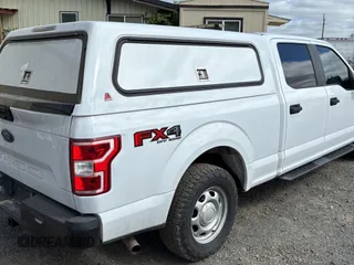 2018 Ford F-150 XL with VIN 1FTFW1E53JKC39874, listed as a Copart auction lot 66670325 with 112,915 mi miles and Clean title. Bid and sale history available at DreamBid. Image 4.