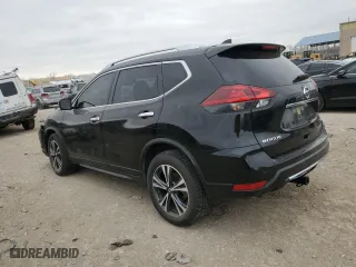 2020 Nissan Rogue SV with VIN JN8AT2MV5LW100842, listed as a Copart auction lot 49470395 with 13,344 mi miles and Salvage Title. Bid and sale history available at carsss.com. Image 2.
