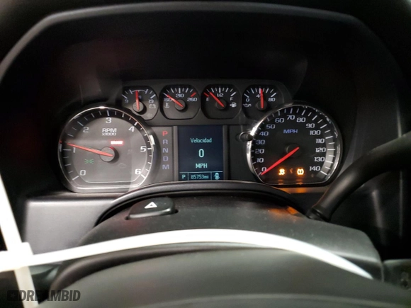 2016 Chevrolet Silverado 1500 Custom with VIN 1GCVKPEH1GZ180408, listed as a Copart auction lot 77855174 with 85,753 mi miles and Clean Title. Bid and sale history available at carsss.com. Image 9.