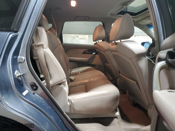 2008 Acura MDX Tech Pkg with VIN 2HNYD283X8H508933, listed as a Copart auction lot 53121965 with 171,408 mi miles and Salvage Title. Bid and sale history available at carsss.com. Image 11.