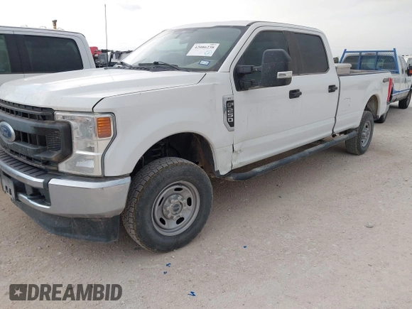 2022 Ford Super Duty F-250 SRW XL with VIN 1FT7W2B65NED42726, listed as a IAAI auction lot 42086238 with 149,594 mi miles. Bid and sale history available at carsss.com. Image 2.