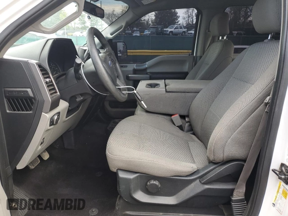 2019 Ford F-150 XL with VIN 1FTFW1E53KFC70522, listed as a Copart auction lot 55631445 with 117,292 mi miles and Salvage title. Bid and sale history available at DreamBid. Image 7.
