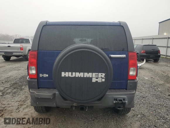 2009 Hummer H3 SUV Luxury with VIN 5GTEN13E198105450, listed as a Copart auction lot 86969564 with 97,440 mi miles and Salvage Title. Bid and sale history available at carsss.com. Image 6.