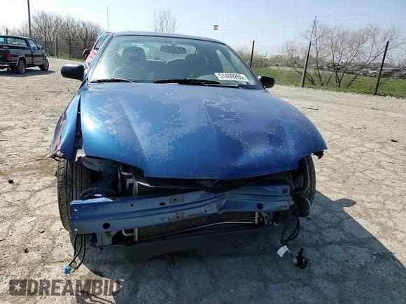 2004 Chevrolet Cavalier LS with VIN 1G1JF12F247324583, listed as a Copart auction lot 51499265 with 135,532 mi miles and Salvage title. Bid and sale history available at DreamBid. Image 11.