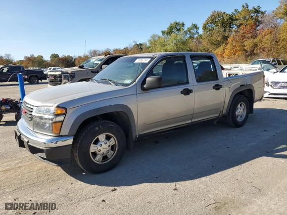 2006 GMC Canyon 1SB SLE Z85 with VIN 1GTCS138168273084, listed as a Copart auction lot 76956784 with 185,053 mi miles and Clean Title. Bid and sale history available at carsss.com. Image 1.