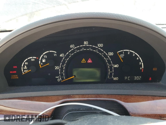 2004 Mercedes-Benz S 320/430/500 with VIN WDBNG75J84A427016, listed as a Copart auction lot 55009715 with Not Provided miles and Clean Title. Bid and sale history available at carsss.com. Image 9.