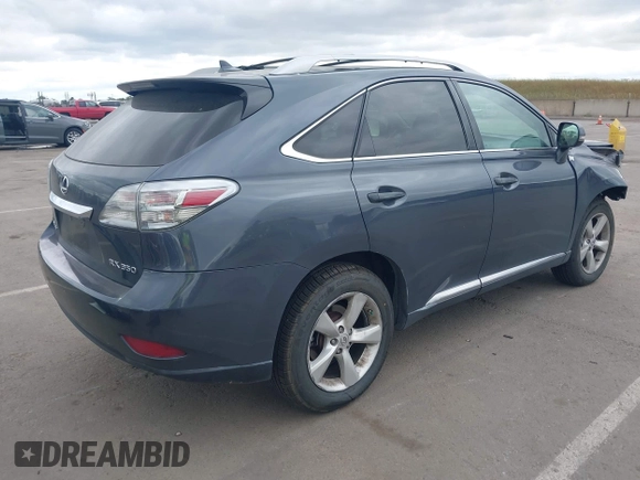 2010 Lexus RX 350 with VIN 2T2ZK1BA2AC012215, listed as a IAAI auction lot 42128435 with 174,694 mi miles. Bid and sale history available at carsss.com. Image 4.