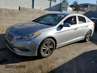 2015 Hyundai Sonata 2.4L SE with VIN 5NPE24AF7FH186609, listed as a Copart auction lot 46328055 with Not Provided miles and Salvage Title. Bid and sale history available at carsss.com. Image 1.