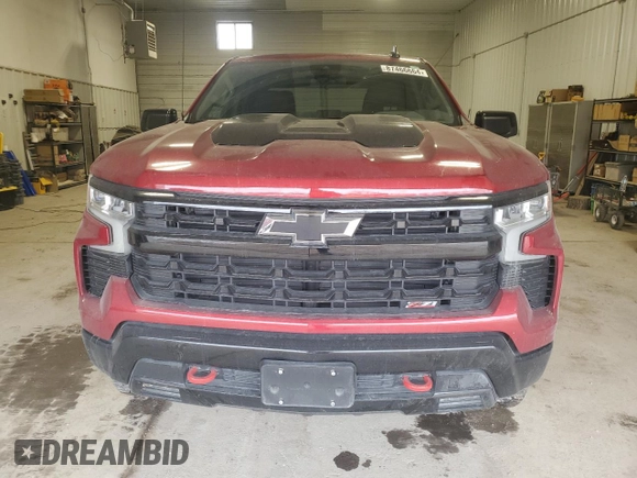 2022 Chevrolet Silverado 1500 LT Trail Boss with VIN 3GCUDFELXNG604797, listed as a Copart auction lot 87466664 with 36,182 mi miles and Salvage Title. Bid and sale history available at DreamBid. Image 5.