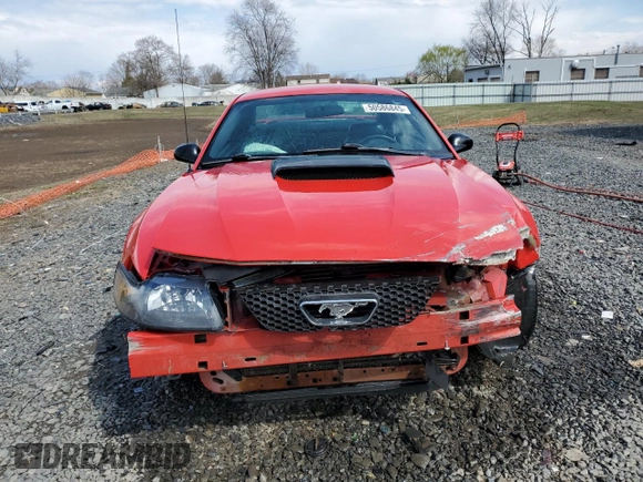 2003 Ford Mustang GT Deluxe with VIN 1FAFP42X83F355206, listed as a Copart auction lot 50586845 with 77,345 mi miles and Salvage Title. Bid and sale history available at carsss.com. Image 5.