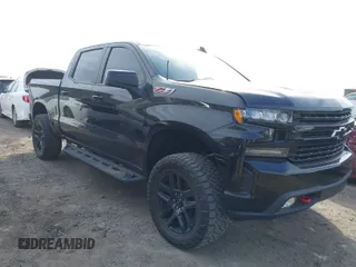 2021 Chevrolet Silverado 1500 LT Trail Boss with VIN 1GCPYFED9MZ232507, listed as a IAAI auction lot 41690784 with 71,392 mi miles and . Bid and sale history available at DreamBid. Image 1.