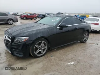 2018 Mercedes-Benz E-Class E 400 with VIN WDD1J6GBXJF023561, listed as a Copart auction lot 43036645 with 133,788 mi miles and Salvage Title. Bid and sale history available at carsss.com. Image 1.