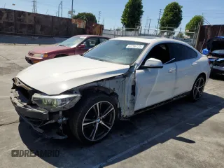 2018 BMW 4 Series 430i with VIN WBA4J1C53JBG75598, listed as a Copart auction lot 63796125 with 116,372 mi miles and Salvage title. Bid and sale history available at DreamBid. Image 1.