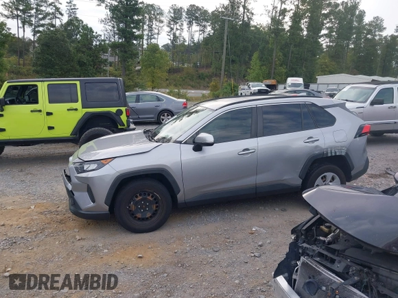 2019 Toyota RAV4 LE with VIN JTMK1RFVXKD033547, listed as a IAAI auction lot 40508021 with 72,849 mi miles. Bid and sale history available at carsss.com. Image 14.