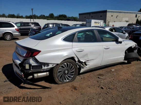 2021 Hyundai Sonata Hybrid Limited with VIN KMHL54JJ6MA033660, listed as a Copart auction lot 68064073 with 30,925 mi miles. Bid and sale history available at carsss.com. Image 3.