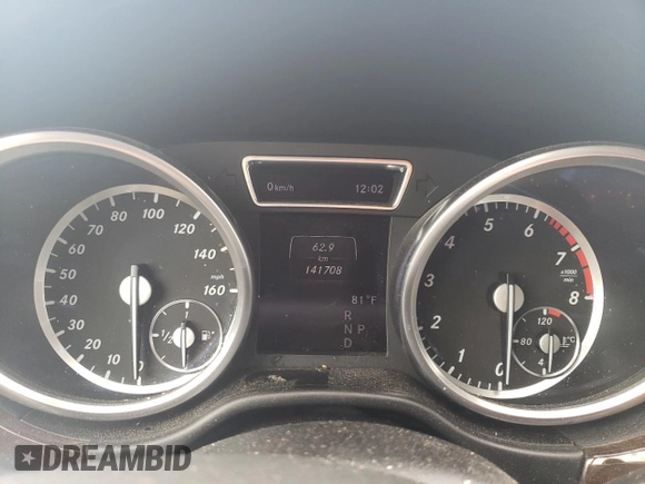 2015 Mercedes-Benz GL-Class GL 450 with VIN 4JGDF6EEXFA523693, listed as a Copart auction lot 71162193 with 141,708 mi miles. Bid and sale history available at carsss.com. Image 9.