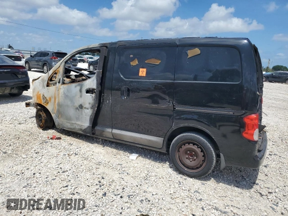 2013 Nissan NV200 SV with VIN 3N6CM0KN3DK690865, listed as a Copart auction lot 58585195 with Not provided miles and Non repairable. Bid and sale history available at DreamBid. Image 2.
