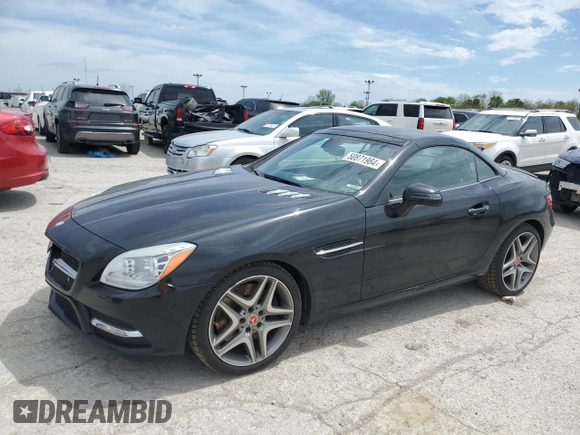 2012 Mercedes-Benz SLK-Class SLK 350 with VIN WDDPK5HA8CF030292, listed as a Copart auction lot 50871984 with 94,154 mi miles and Salvage Title. Bid and sale history available at carsss.com. Image 1.