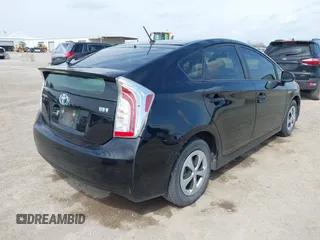 2013 Toyota Prius One with VIN JTDKN3DU6D1729564, listed as a IAAI auction lot 41787817 with 130,153 mi miles. Bid and sale history available at carsss.com. Image 4.