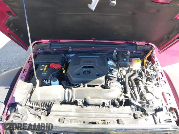 2024 Jeep Wrangler Sport S with VIN 1C4RJXN6XRW323881, listed as a IAAI auction lot 40543759 with 4,440 mi miles and . Bid and sale history available at DreamBid. Image 10.