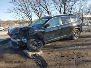 2020 Jeep Cherokee Latitude Plus with VIN 1C4PJMLB5LD513824, listed as a Copart auction lot 85637154 with 69,163 mi miles and Salvage Title. Bid and sale history available at carsss.com. Image 1.