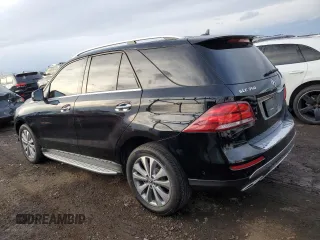 2016 Mercedes-Benz GLE 350 with VIN 4JGDA5HB0GA736602, listed as a Copart auction lot 42185875 with 124,002 mi miles and Salvage title. Bid and sale history available at DreamBid. Image 2.
