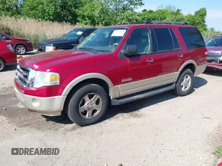 2007 Ford Expedition Eddie Bauer с VIN 1FMFU18557LA93543, выставлен на аукционе IAAI как лот 42227120 с пробегом 187 991 миль миль и . История ставок и продаж доступна на DreamBid. Изображение 2.