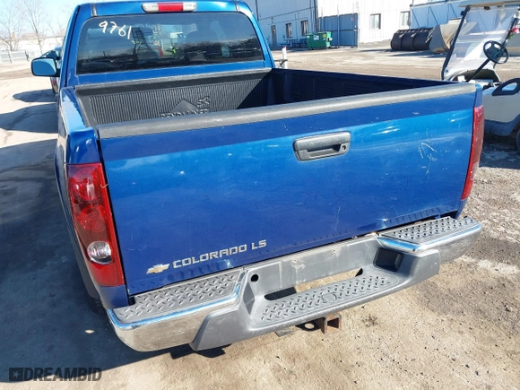2005 Chevrolet Colorado LS Z71 with VIN 1GCDT196258124222, listed as a IAAI auction lot 41669761 with 195,040 mi miles. Bid and sale history available at carsss.com. Image 6.