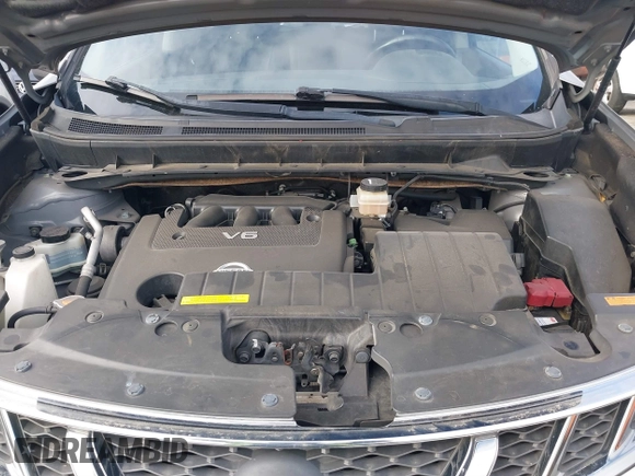 2011 Nissan Murano SL with VIN JN8AZ1MU3BW055849, listed as a IAAI auction lot 41767099 with 106,690 mi miles and . Bid and sale history available at DreamBid. Image 10.