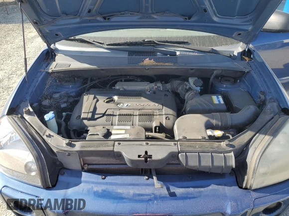 2008 Hyundai Tucson GLS with VIN KM8JM12B98U708552, listed as a Copart auction lot 52815575 with 228,948 mi miles and Salvage Title. Bid and sale history available at DreamBid. Image 12.