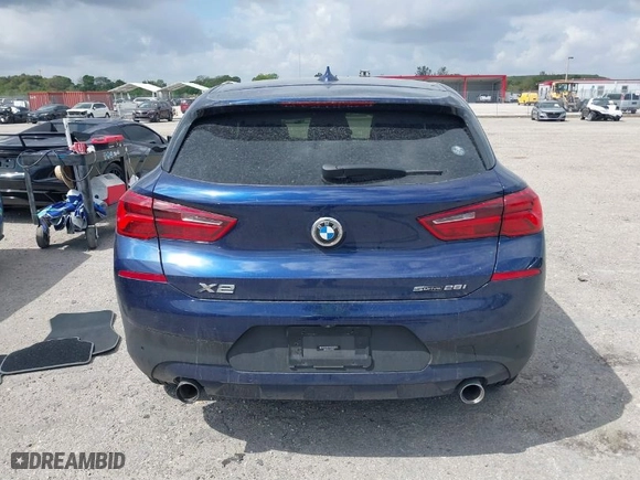 2020 BMW X2 sDrive28i with VIN WBXYH9C07L5P63932, listed as a IAAI auction lot 41723330 with 49,338 mi miles. Bid and sale history available at carsss.com. Image 16.