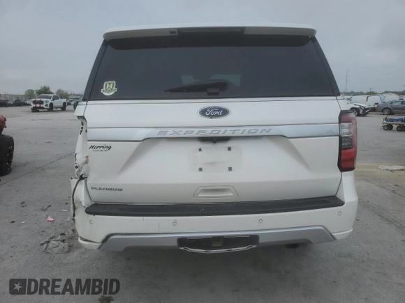 2018 Ford Expedition Platinum with VIN 1FMJU1LT3JEA51769, listed as a Copart auction lot 50543075 with 0 mi miles and Salvage Title. Bid and sale history available at carsss.com. Image 6.