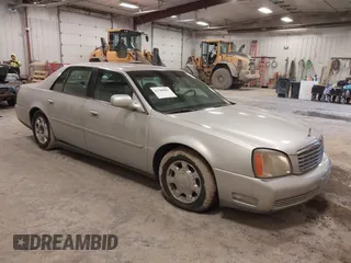 2002 Cadillac DeVille with VIN 1G6KD54YX2U229228, listed as a IAAI auction lot 41700003 with 137,888 mi miles. Bid and sale history available at carsss.com. Image 1.