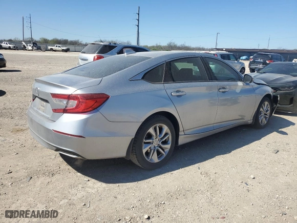 2019 Honda Accord Sedan LX 1.5T with VIN 1HGCV1F19KA030620, listed as a Copart auction lot 49525485 with 51,020 mi miles and Salvage Title. Bid and sale history available at carsss.com. Image 3.
