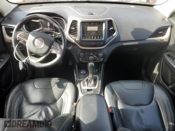 2015 Jeep Cherokee Limited with VIN 1C4PJMDB1FW736756, listed as a Copart auction lot 48815455 with 167,819 mi miles and Salvage Title. Bid and sale history available at DreamBid. Image 8.