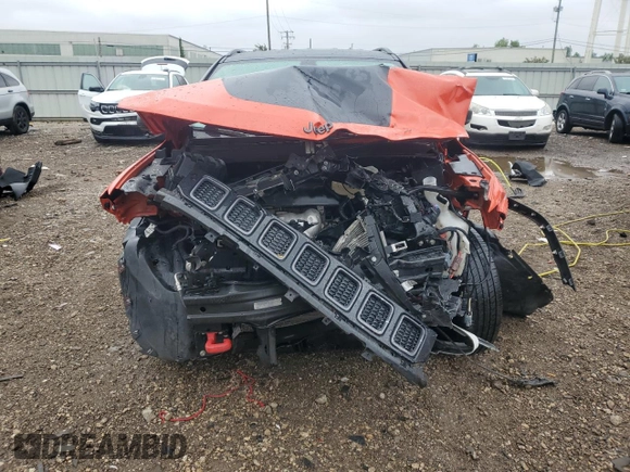 2019 Jeep Compass Trailhawk с VIN 3C4NJDDB4KT712197, выставлен на аукционе Copart как лот 57431805 с пробегом Не указан миль и Списание • Salvage title. История ставок и продаж доступна на DreamBid. Изображение 5.
