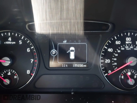2016 Kia Sorento LX with VIN 5XYPG4A32GG115679, listed as a IAAI auction lot 41634575 with 135,236 mi miles. Bid and sale history available at carsss.com. Image 16.