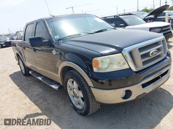 2007 Ford F-150 XLT z VIN 1FTPW12V17KD38582, wystawiony jako IAAI lot #42321791 z przebiegiem Nie podano mil oraz . Historia ofert i sprzedaży dostępna na DreamBid. Obrazek 1.