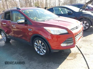 2014 Ford Escape SE with VIN 1FMCU9GX1EUE23044, listed as a IAAI auction lot 41597818 with 165,348 mi miles. Bid and sale history available at carsss.com. Image 1.