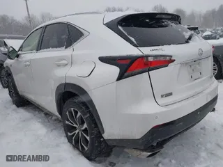 2015 Lexus NX 200t with VIN JTJBARBZXF2002788, listed as a IAAI auction lot 41441116 with 93,922 mi miles. Bid and sale history available at carsss.com. Image 3.