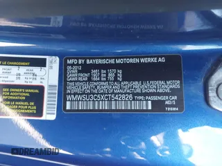 2012 MINI Hardtop с VIN WMWSU3C5XCT542826, выставлен на аукционе IAAI как лот 41372017 с пробегом 162 156 миль миль и . История ставок и продаж доступна на DreamBid. Изображение 9.