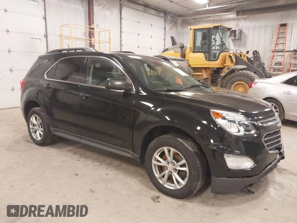 2016 Chevrolet Equinox LT with VIN 2GNALCEK3G6102344, listed as a IAAI auction lot 41156200 with 175,947 mi miles. Bid and sale history available at carsss.com. Image 1.