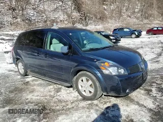 2005 Nissan Quest SE with VIN 5N1BV28UX5N107334, listed as a Copart auction lot 45776135 with 193,466 mi miles and Salvage Title. Bid and sale history available at carsss.com. Image 11.