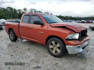 2009 Dodge 1500 SLT with VIN 1D3HB18P59S773477, listed as a Copart auction lot 53988865 with 308,883 mi miles and Salvage Title. Bid and sale history available at carsss.com. Image 4.