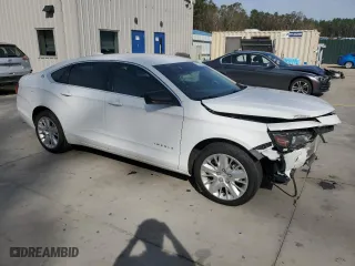 2017 Chevrolet Impala LS with VIN 2G11X5S36H9183127, listed as a Copart auction lot 82135394 with 44,702 mi miles and Salvage Title. Bid and sale history available at carsss.com. Image 4.